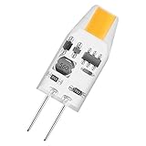 OSRAM LED Micro Pin Lampe mit G4 Sockel, Warmweiss (2700K), 12V-Niedervoltlampe, 1W, Ersatz für herkömmliche 10W-Lampe