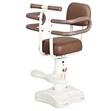 MOUNTTU Kinderfahrradsitz für Roller, höhenverstellbarer Kinderfahrradsitz mit Frontmontage, mit Rückenlehne, Armlehne, Fußstütze für Platz größer als 11, 4 Zoll Roller, Kleinkinder