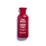 Wella Professionals Ultimate Repair Shampoo zur Tiefenreinigung – reparierendes Shampoo mit Metal-Purifier-Technologie gegen Schadstoffe – Feuchtigkeitsshampoo mit luxuriösem Duft – 250 ml