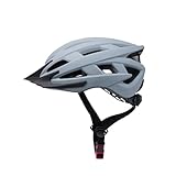 Fahrradhelm für Damen und Herren, Fahrradhelme mit 21 Belüftungslöchern, Skateboardhelme für Motorräder, Roller, Fahrräder und Freizeit-Mountainbikes, 27 x 22 x 17 cm