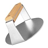 BESTonZON Fleischpresse Burger-Smasher Pastetchen Zerschmetterer Burgerpresse Patty-Herstellungsform Burger-Patty-Maker Burgerformpresse Fleischpastetenpresse Edelstahl 304