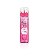 REVLON PROFESSIONAL EQUAVE Kids Princess Detangling Conditioner, 200 ml, entwirrender Leave in Sprühconditioner für Kinder, 2-Phasen Haarpflege für glänzende, seidige Haare