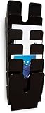Durable Prospektspenderset (Flexiplus 6, A4 Hochformat) 1 Set, schwarz, 1700008061