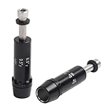 Yuanpgky 2 Stück Schaftadapter für F6, F7, F8, 335, Hülsenadapter aus Aluminiumlegierung mit 4 verstellbaren Winkeln (7–10°/8–11°/8,8–11,5°/9–12°), leicht und langlebig (45848)