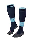 FALKE Herren Wandersocken TK Compression M KH Wolle Funktionsmaterial mit Kompression 1 Paar, Blau (Marine 6120) - Wadenumfang W3, 43-46