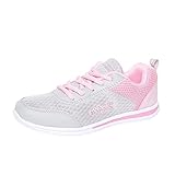 RYTEJFES Schuhe Damen Elegant Damen Sneaker Weiss Hausschuhe Damen Sommer Plateau Sneaker Damen Weisse Sneakers Damen Halbschuhe Damen Slip On Schuhe Wanderschuhe Turnschuhe Laufschuhe Sportschuhe 3#