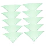 minkissy 10 Stück Teiliges Kleine Seidenschals Glänzend und Vielseitig für Tanz Outdoor Performance als Kopftuch Halstuch Schleier oder Modisches Accessoire Geeignet