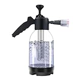 Genérico Schaumsprüher für die Autoreinigung, 2 l, Handdrucksprüher, Sprühflasche mit Handpumpe, Schneewanne zum Waschen von Autos, Garten und Haus, vielseitiges Reinigungswerkzeug