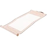 Healvian Leere Chinesische Kalligrafie Schriftrolle aus Xuan Papier A8 Wasseraufnahmefähiges Künstlerpapier für Tusche und Aquarellmalerei Wandbehang für Haus und Studio