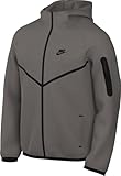 Nike Tech Herren Fleece Windrunner Full-Zip Jacke (Cave Stone/Black), Cave Stone/Black, 4XL