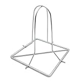 ETZRYSYB 2 x Soporte Vertical de acero inoxidable para asador de pollo, rejilla de barbacoa para parrilla, ahumador y horno, barbacoa portátil