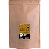 Wohltuer Bio Chagapulver 200g in Rohkostqualität, Chaga Vitalpilz Pulver bio, Chaga Tee aus Wildsammlung