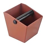 Bosiyrggrl 800 Ml Espresso-Kaffee-Abklopfbehälter, Abnehmbare Stange, Ideal für Baristas und Kaffeeliebhaber, Maschinenzubehör C