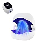 Nagelpilz Laser gerät Laser Treatment Device Nail Fungus Treatment Device for Fingers and Toenails Highly Effective 2 Pieces 910 nm Infrared Light 4 Pieces 470 nm Blue Thoroughly Remove (6 lamp)