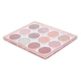 SHERCHPRY 12Gitter Lidschatten Palette Für Damen Tragbar Fächer Matte Schimmernde Farben Für Make Up Vielseitig Einsetzbar Perfektes Für Traube