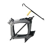 ULTECHNOVO Tonnen Scherenwagenheber Handbetriebener Auto Wagenheber mit Robuster Bauweise Einfache Bedienung Schnelle Hebefunktion für Pkw und SUV Reifenreparatur Tragfähig Zufällige Farbe