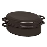 Krüger GR34 Gansbräter, emailliert Schwarz