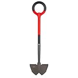 Radius Garden 22611 Root Slayer Carbon Stahl Rasenkantenstecher, Rot