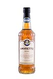 Amaretto Bordiga, italienischer Mandel-Likör, 0,7 L, 28% Vol.