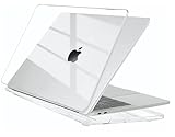 EooCoo Hülle Kompatibel für MacBook Pro 13 Zoll Touch Bar M2 M1 A2338 A2251 A2289 A2159 A1989 A1706, 2022-2017 Freisetzung Ultradünne Glatt Hartschale Schutzhülle Case, Kristall Klar