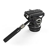 SmallRig Stativ Fluid Videokopf, mit Schnellwechselplatte für Manfrotto und für DJI RS 2 / RS 3 / RS 3 Pro, max. Belastung bis 10 kg / 22 Ibs, für DSLR-Kameras Videoaufnahmen, DH10-4165