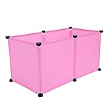 FONDOTIN 1 Satz Hamster Gehege Hundeboxen Dackel Haustier Laufstall Ratte Frettchen hamstergehege hasengehege Kleintier laufstall pet Door Tiere Zaun Indoor-Übungszaun für Haustiere Harz