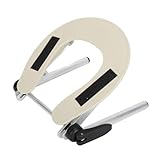 Sorandy Massagetisch-Gesichtswiege, Verstellbarer Winkel, Hohler Mittelhalter aus Aluminium für Massagetisch, Fest Fixierende Gesichtsraumhalterung für Massagebetten und Schönheitsbetten