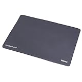 Hama Mouse-Pad 3in1: Mikrofaser-Mauspad, Display-Schutz und Reinigungs-Tuch, geeignet für Notebooks mit einer Bildschirmdiagonale von 40cm (15,6 Zoll), anthrazit