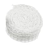 Sosoport Elastisches Baumwoll Fleischnetz Rollbratennetz Rouladennetz für Metzger Rind und Geflügelfleisch Braten Atmungsaktives Kochnetz zum Räuchern und Braten Küche