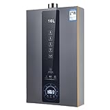 Gas-Durchlauferhitzer, Abgas-Durchlauferhitzer bei konstanter Temperatur, digitale Anzeige Fahrenheit, mehrere Schutzfunktionen, intelligente Technologie zur Überladung bei konstanter Temperatur