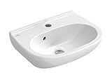 Villeroy und Boch Handwaschbecken O.Novo, halbrunder Waschtisch, Waschbecken, 45 x 35 cm, Weiß, 02509 6