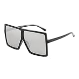 Dekorative Outdoor-Sonnenbrille Mit Großem Rahmen For Damen Und Herren, Pendler-Sport-UV400-Fahrsonnenbrille, Geschenk (Color : C, Size : 1)