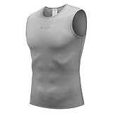 Przewalski Ärmelloses Radunterhemd für Herren, schnelltrocknend, atmungsaktiv, Fahrradtrikots, Tank-Tops