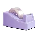 Klebebandabroller für den Schreibtisch mit beschwerter, rutschfester Unterseite, strapazierfähig, niedlicher Klebebandspender für Verpackungen im Büro, Restaurant, Blumenladen