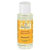 BioPräp Mandelöl in Glasflasche | 100 ml | vegan | ohne Gentechnik | perfektes Basisöl | Haut- und Haarpflege | Made in Germany | zertifizierte Produktion