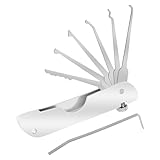 Mini Pick und Haken Set, Präzision Haken Automobil Pick Werkzeug zum Entfernen von Schläuchen und Dichtungen O-Ring Werkzeug Nadel- und Haken-Satz für Autoreparatur