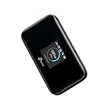TP-Link M7750 Mobiler WLAN Router 4G LTE (Cat 12, bis zu 600 Mbit/s, Dualband-WLAN bis 1200 Mbit/s, 15 Std. Akkulaufzeit, bis zu 32 Geräte, entsperrt, internationales Roaming)