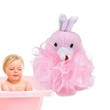 Badeschwamm für Kinder, Duschball, Cartoon, Badeschwamm und zarter Badeschwamm, langlebig, ideales Zubehör für Körperreiniger, Duschschwamm