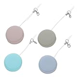 FONDOTIN 4 Stück Bildschirm -Wischwerkzeug Reinigungstücher für Handybildschirme Makronen-Telefonbildschirmreiniger Mobilfunkreinigungstücher Linsentücher Telefonbildschirmtücher Flanell