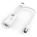 SLx Signalverstärker Antennenverstärker für TV/Digital Freeview mit integriertem 4G Filter und 5G Filter – 1 Weg kompakter USB-betriebener Verstärker Booster Box für TV, Antenne