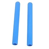 Milisten 2 Stück Rutschfeste Drumstick-Abdeckung geräuschlose Drumstick-Cover Griff üben Silikonkappen für Trommelstöcke Kappen für Trommelstock Kieselgel Blue