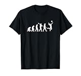 Volleyballer Evolution Volleyballfan Geschenkidee T-Shirt