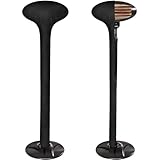 Dokon Heizstrahler Abdeckung Wasserdicht, Schutzhülle für Terrassenheizer Winddicht UV-Beständiges Elektrisch Heizpilz Abdeckhaube, Wetterschutzhülle mit Reißverschluss (180x65cm) - Schwarz