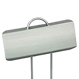 GardenMate 25x Pflanzenschilder Typ Large aus Metall - Höhe 30cm Beschriftungsfeld 9x3cm - Wetterfeste Pflanzenstecker zum Beschriften für Garten, Hochbeet, Gewächshaus, Blumenbeet, Pflanzgefäße