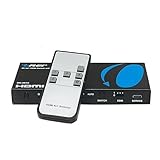 OREI 8K 4x1 USB-C/HDMI 2.1 Switch 4K @ 120Hz Switcher 4 in 1 Out, unterstützt HDR, HDR10, Dolby Vision, HLG 48Gbps für Xbox Series X PS5 Roku Fire TV Monitor Projektor Dolby