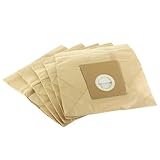 Masterpart Papier-Staubsaugerbeutel, Typ H, passend für Bosch, Siemens Zylinder-Staubsauger, 5 Stück