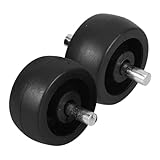 Supvox 2 Stück Rollende für Sonnenschirmständer Zubehörteile für Befüllbare Parasol Basen für Garten Terrasse und Strand