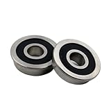 SZBTQMUW 10 stück MF95-2RS Lager 5x9x3mm ABEC-1 Micro Flansch MF95RS Kugellager LF-950DD