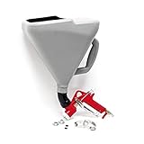 Wiltec Druckluft Weißelspritze Farbspritze Farbsprühpistole Farbsprüher Kalkspritze 7,5L Putzpistole