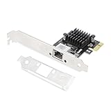 2.5GBase-T PCIe Netzwerkkarte, 2500/1000/100Mbps Netzwerk Adapter Realtek RTL8125B Controller Gigabit Ethernet RJ45 LAN Karte Support PXE für Windows/Linux/MAC